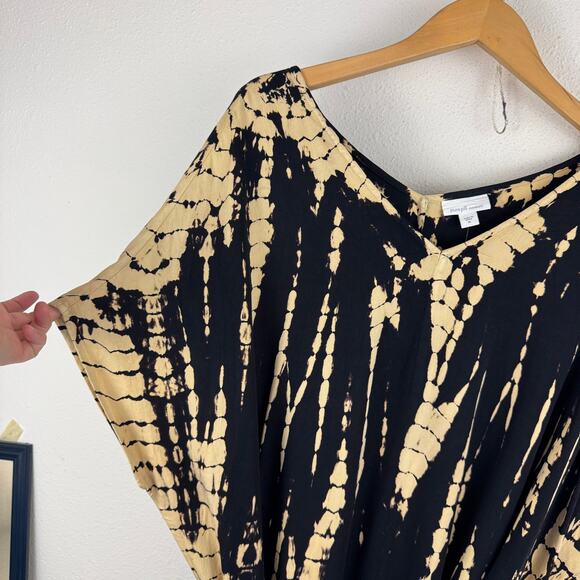 NWT J. Jill Tie Dyed Kaftan Maxi Dress - Picture 2 of 6